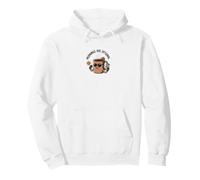 Sarcastic Grumpy Coffee Mug Anti-Morning Vibes Dessin animé Art Sweat à Capuche