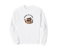 Sarcastic Grumpy Coffee Mug Anti-Morning Vibes Dessin animé Art Sweatshirt