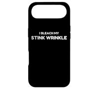 Sarcastic I Bleach My Stink Wrinkle, Funny Gag Adult Humour Coque pour iPhone Air