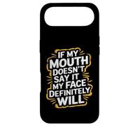 Sarcastic If My Mouth Doesn't Say It My Face Definitely Will Coque pour iPhone Air