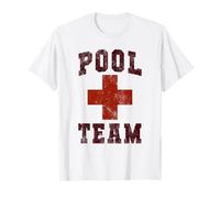 Sarcastic Pool Team Sisters Camp Lifeguard Swim Trip T-Shirt