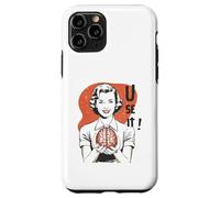 Sarcastic Retro Use It Brain Funny Psychology Mind 1950s Coque pour iPhone 11 Pro