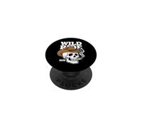 Sarcastic Wild Ride Demandez à Votre Maman de Skull Saying PopSockets PopGrip Adhésif