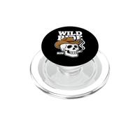 Sarcastic Wild Ride Demandez à Votre Maman de Skull Saying PopSockets PopGrip pour MagSafe