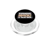 Sarcastique Cher Difficile Parle en Disant PopSockets PopGrip pour MagSafe