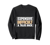 Sarcastique Cher Difficile Parle en Disant Sweatshirt