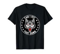 Sarcastique drôle Animal de Compagnie Qui Dawg Dit Humoristique T-Shirt