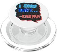 Sarcastique, J'Ai vu ce Sarcasme du Karma PopSockets PopGrip pour MagSafe