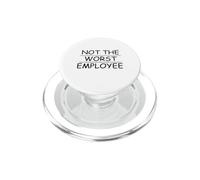 Sarcastique, Pas Le Pire employé PopSockets PopGrip pour MagSafe