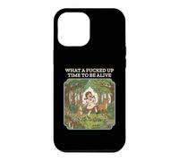 Sarcastique Retro Dark Humor What a Time to be Alive Coque pour iPhone 12 Pro Max