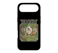 Sarcastique Retro Dark Humor What a Time to be Alive Coque pour iPhone Air