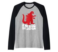 Sarcastique Sarcastique Funny I'm Big in Japan Manche Raglan