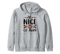 Sarcastique Sois Gentil ou va-t'en, Sarcasme, gentillesse Sweat à Capuche