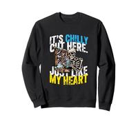 Sarcastique Winter Break Squelette Café Humour Lover Sweatshirt