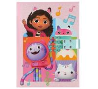 sarcia.eu Agenda secret codé, cahier musical pour fille, cahier interactif A5 (Gabby's Dollhouse)