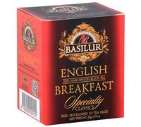 sarcia.eu BASILUR English Breakfast - Thé Noir en sachets, 10x2g, 1 Paquet