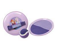 sarcia.eu Catch-Ball Attraper la Balle dans Les disques, Lancer-Attraper Les palettes à Fermeture à Scratch + Balle (Disney Frozen)