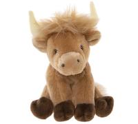 sarcia.eu Charlie Bears Vache Mascotte, de la série Cuddle Cubs, Petite Peluche, 13 centimètres (E)