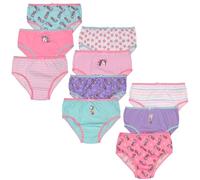 sarcia.eu Culottes Unicorne Colorées pour Fille, culottes en coton pour filles 10 pcs. OEKO-TEX 10-11 ans