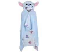 sarcia.eu Disney Stitch Chaude, Couverture épaisse à Capuche, Sweat-Shirt-Couverture Sherpa 120x150 cm Oeko-TEX (A)