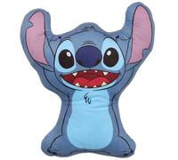 sarcia.eu Disney Stitch Doux Coussin décoratif en Velours, Coussin en Forme pour Chambre d'enfant 35x30cm Oeko-TEX (B)