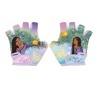sarcia.eu Disney Wish Asha Gants de Protection pour Enfants pour vélos et trottinettes, Fermetures Auto-agrippantes, pour Filles (Disney Wish Asha)