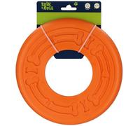 sarcia.eu Disque d’Apport Orange pour Chien - Frisbee de Lancer 25,5 cm (N)