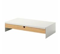 sarcia.eu ELLOVEN Support de Moniteur avec tiroir, Blanc 504.747.70