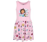 sarcia.eu Gabby’s Dollhouse Robe à Bretelles en Coton Couleur Menthe, Robe pour Filles 100% Coton (FR/ES, Numérique, 98, Taille Normale, Rose)