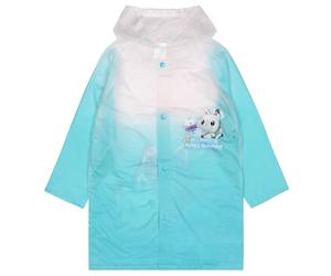 sarcia.eu Gabby's Dollhouse Imperméable à capuche bleu et blanc pour filles, cape pour filles 4-5 ans
