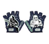 sarcia.eu Gants de Cyclisme pour Enfants, pour vélos et trottinettes, pour garçons, avec Fermeture à Scratch (Star Wars Stormtrooper)
