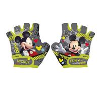 sarcia.eu Gants de Cyclisme pour Enfants, pour vélos et trottinettes, pour garçons, avec Fermeture à Scratch (Disney Mickey Mouse 2)