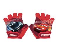 sarcia.eu Gants de Cyclisme pour Enfants, pour vélos et trottinettes, pour garçons, avec Fermeture à Scratch (Disney Cars)