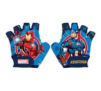 sarcia.eu Gants de Cyclisme pour Enfants, pour vélos et trottinettes, pour garçons, avec Fermeture à Scratch (Marvel Avengers)