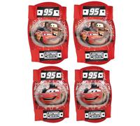 sarcia.eu Genouillères et coudières pour vélo, Trottinette, Rollers (Disney Cars)