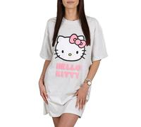 sarcia.eu Hello Kitty Chemise de Nuit pour Femme, 100% Coton, Chemise de Nuit pour l'été (Hello Kitty, M)