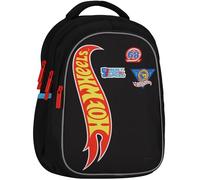 sarcia.eu Hot Wheels Sac à dos scolaire rigide pour garçon, avec bandes réfléchissantes, à trois compartiments, 23L (Hot Wheels B)