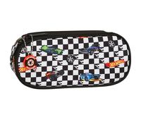sarcia.eu Hot Wheels Trousse Scolaire à Compartiments, Sachet dans Les Voitures, pour garçon 5x22x10cm (Hot Wheels Compartiments)