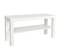 sarcia.eu Lack Meuble TV Blanc 90x26x45 cm