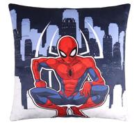 sarcia.eu Marvel Spider-Man Coussin carré, décoratif Double Face 40x40 cm, Oeko-TEX (Multicolore Spider-Man)