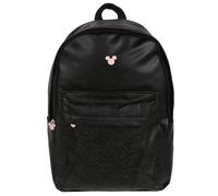sarcia.eu Mickey Mouse Disney Sac à dos noir pour femmes, spacieux, gaufré, sac à dos urbain 28x15x42cm (Mickey Mouse Noir)
