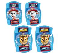 sarcia.eu Paw Patrol Chase Marshall genouillères et coudières pour enfants, garçons (Bleu)