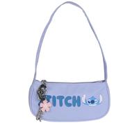 sarcia.eu Petit sac à bandoulière de type baguette, sac à fermeture éclair, pour les jeunes 24x11x4 cm (Stitch)
