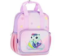 sarcia.eu Petit sac à dos de maternelle pour fille avec des éléments réfléchissants, idéal pour les sorties (29x23x9cm)
