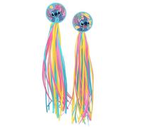 sarcia.eu Rubans décoratifs à Franges pour Guidon de vélo, Trottinette, lot 2 pièces (Lilo Stitch)