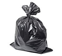 sarcia.eu Sacs poubelles Noirs en LDPE, durables 60l 50 Sacs