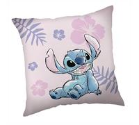 sarcia.eu Stitch Disney Coussin décoratif Rose 40x40 cm Oeko-TEX