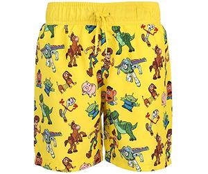 sarcia.eu Toy Story Short de bain pour garçon Jaune, jaune, 6-7 ans