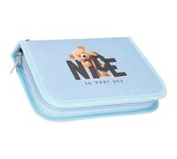 sarcia.eu Trousse à Deux Rabats sans Accessoires pour Fille, Trousse d'école Pliable (Ourson)