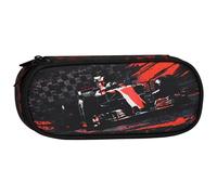 sarcia.eu Trousse d'école à Compartiments, Pochette Ovale, pour garçon (Voiture de Course, 22x10x5cm)